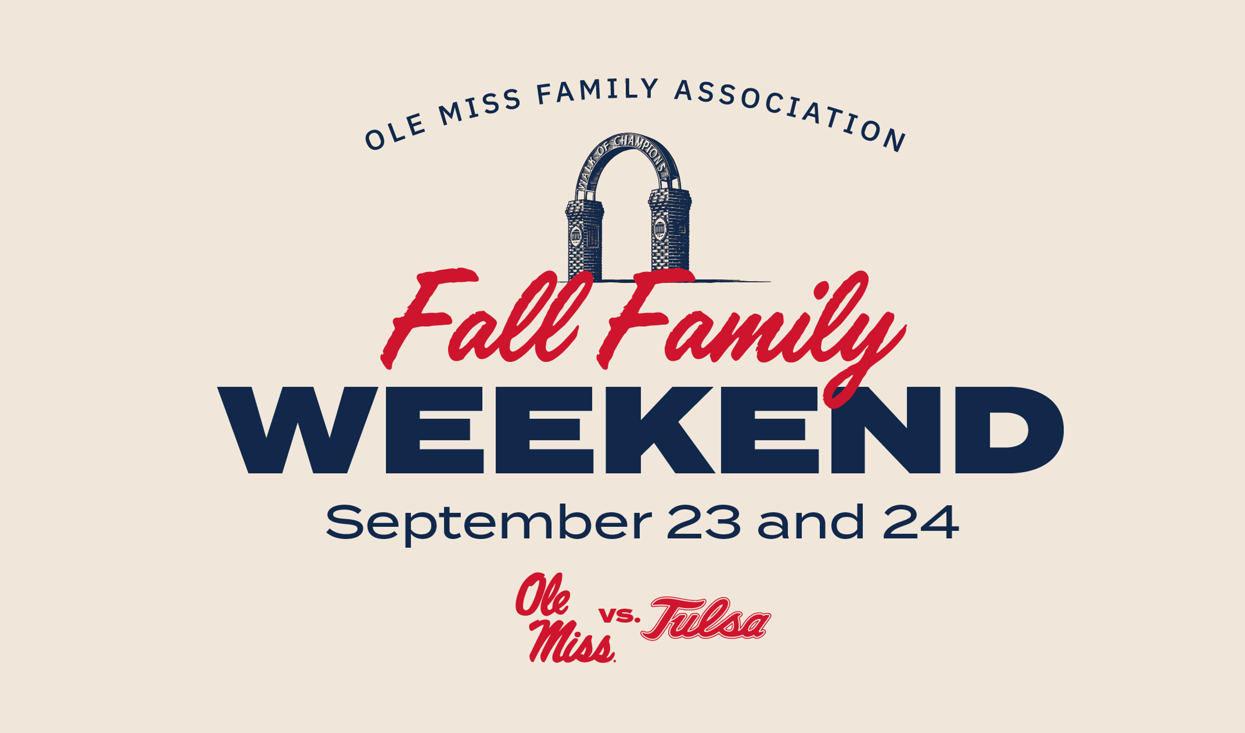 Ole Miss Family Association Fall Family Weekend Family Association